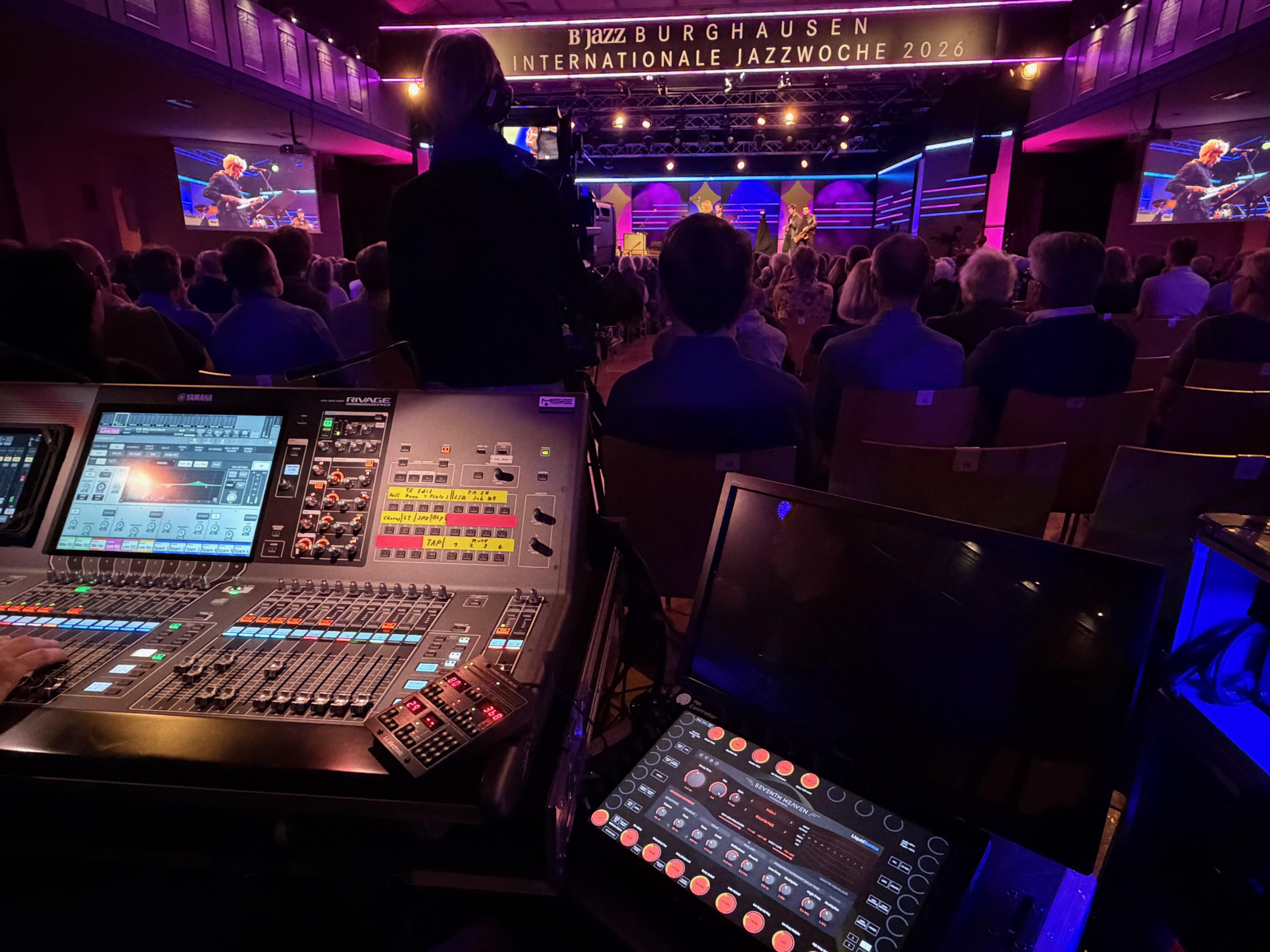 MP Controller at the Internationale Jazzwoche Burghausen in 2026 in Germany