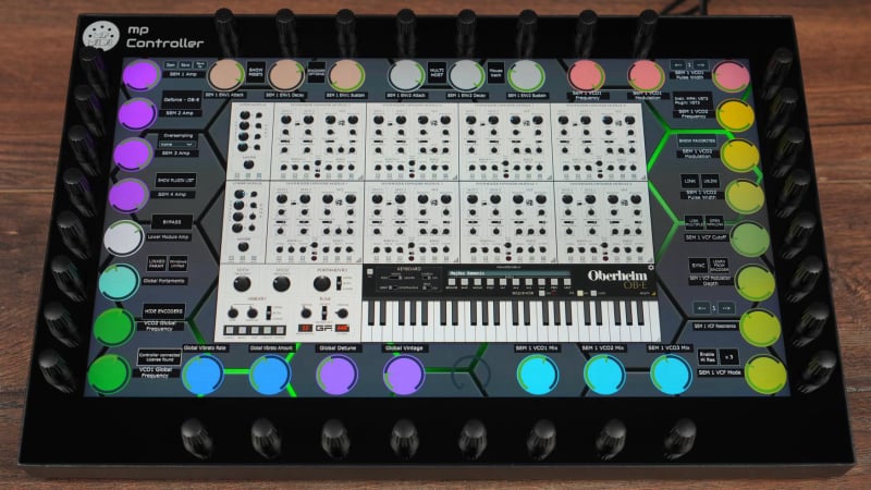 Gforce Plugins MP Controller Model 2A - VST Plugin Controller and DAW Control Surface