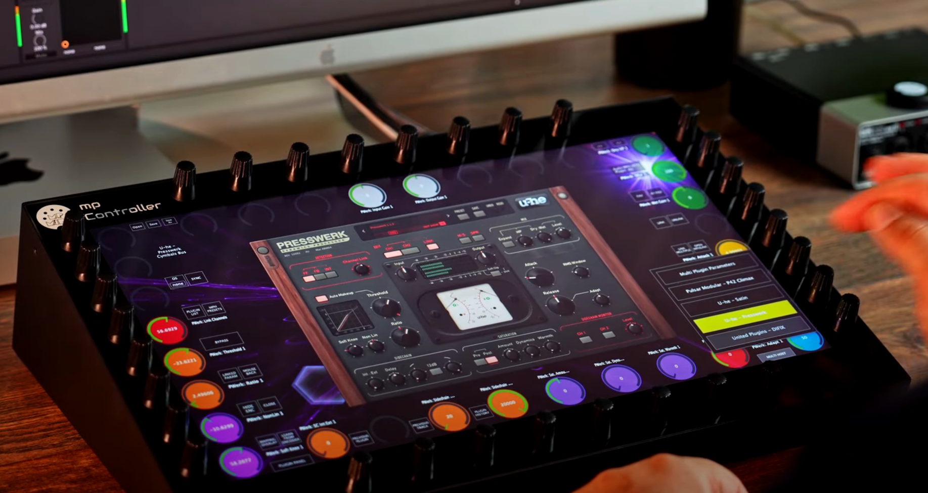 Switching plugins with the MP Controller