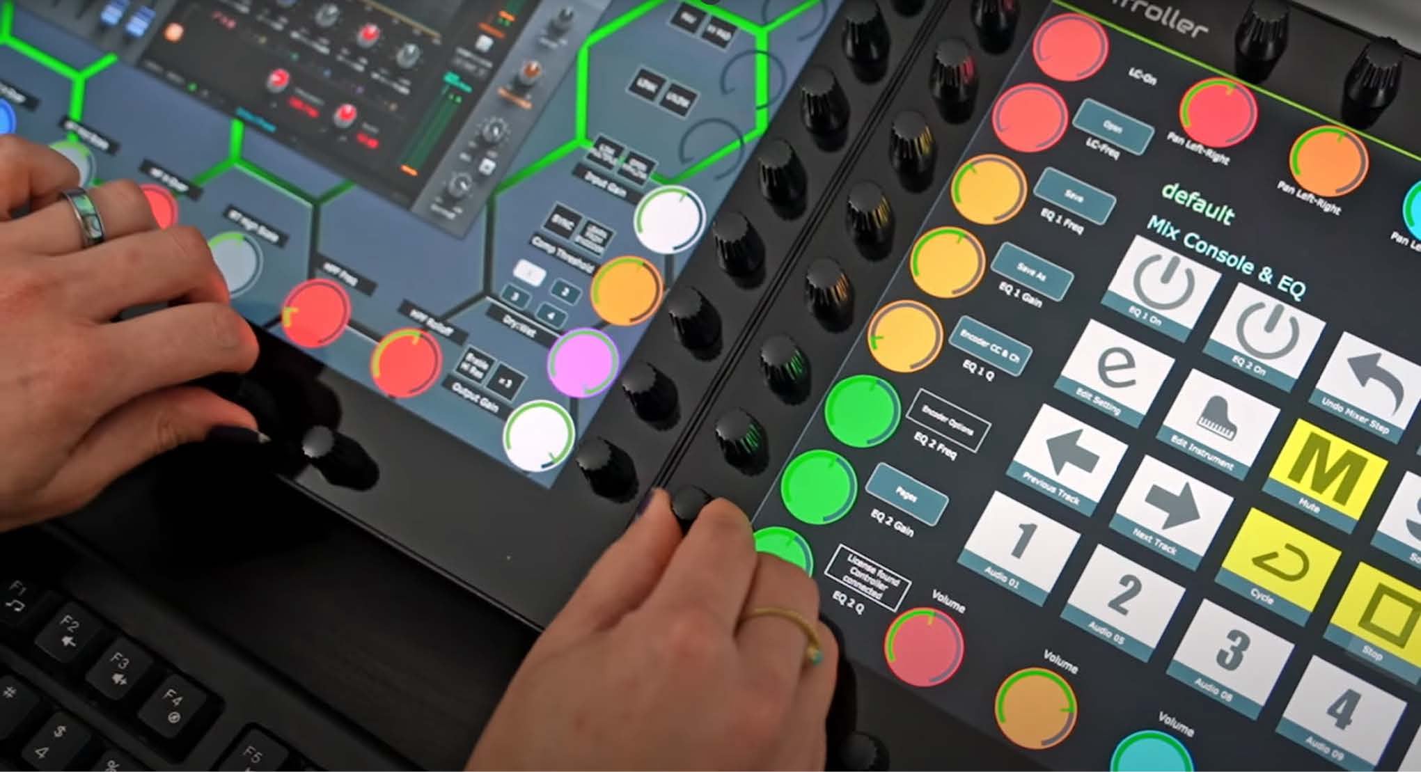 Two MP Controllers running side by side