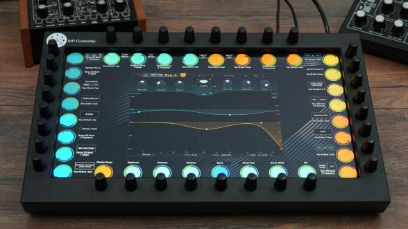 FabFilter plugins on the MP Controller