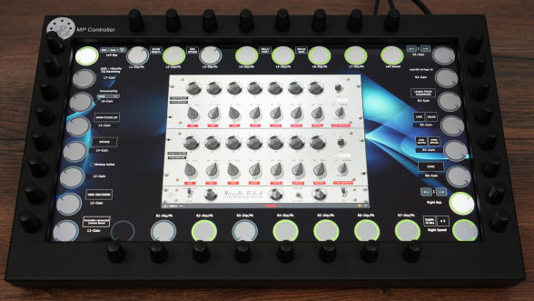 Universal Audio UAD plugins on the MP Controller