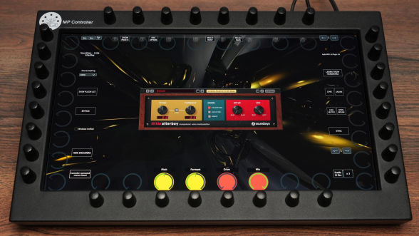 SoundToys plugins on the MP Controller