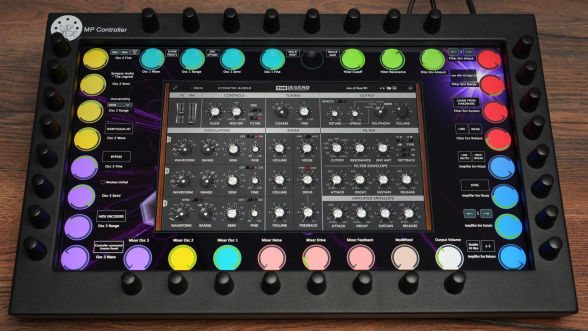 Synapse Audio plugins on the MP Controller