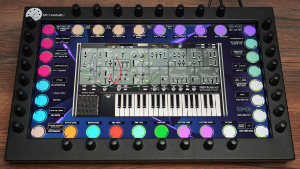 Roland plugins on the MP Controller