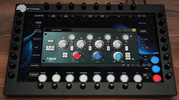 IK Multimedia plugins on the MP Controller