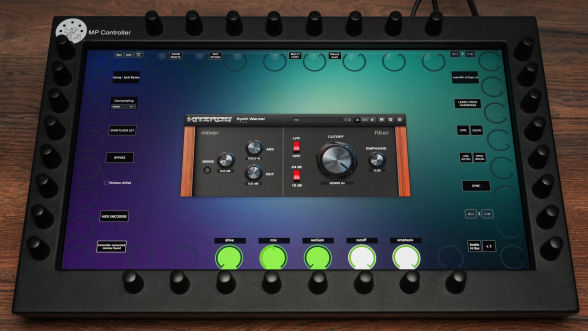 Kazrog plugins on the MP Controller