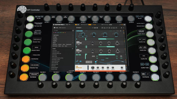 Native Instruments plugins on the MP Controller