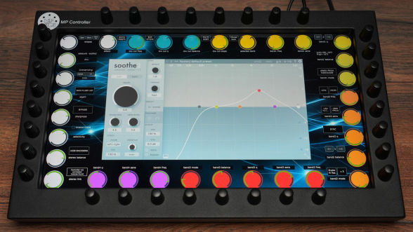 OekSound plugins on the MP Controller