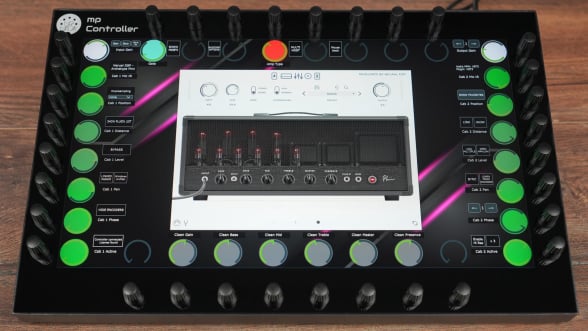Neural DSP plugins on the MP Controller