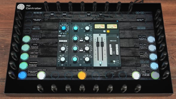 NoiseAsh plugins on the MP Controller