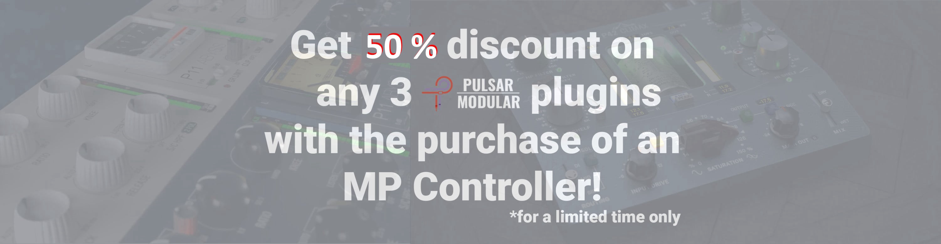MP Controller discount for Pulsar Modular plugins