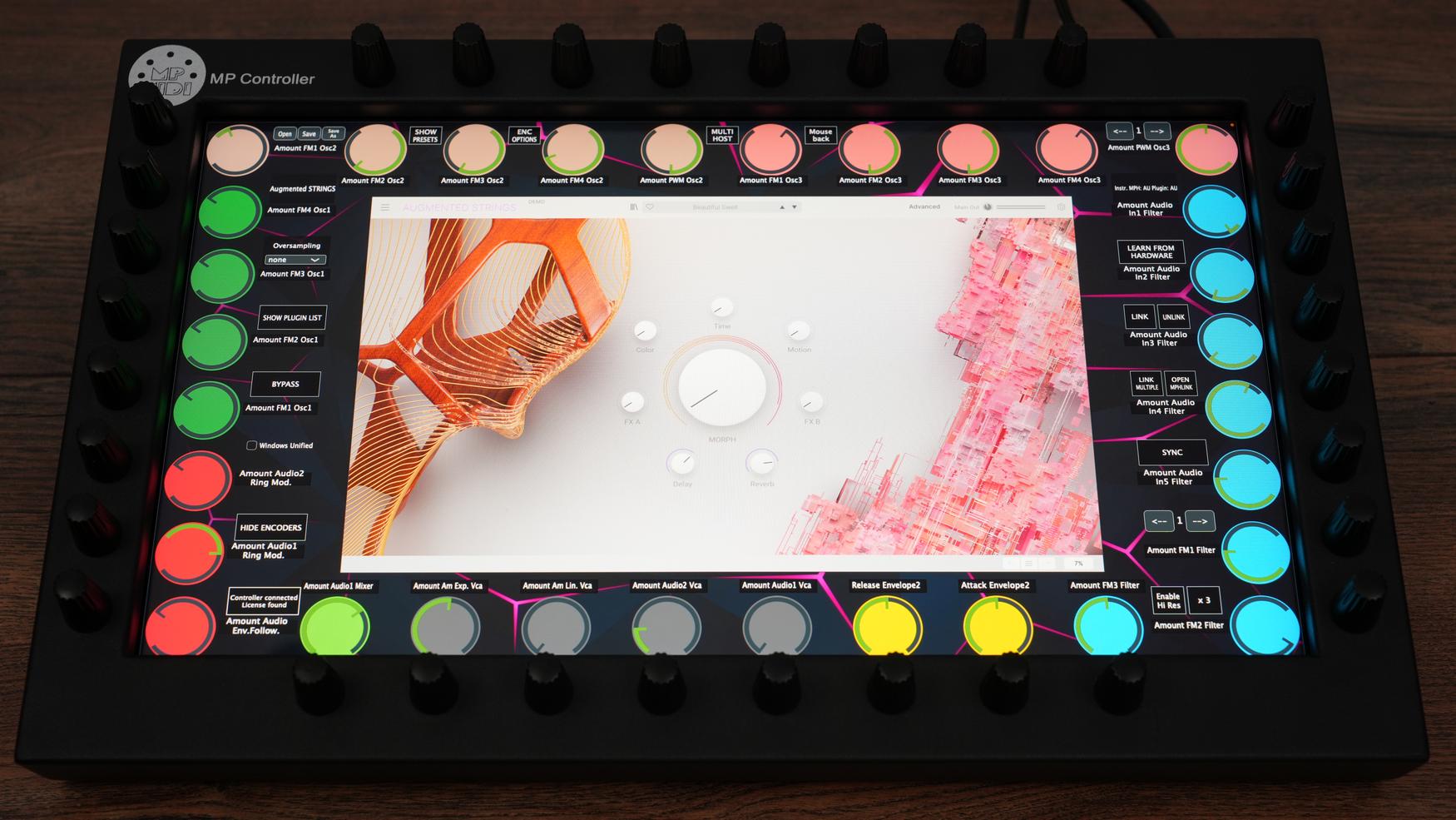 Arturia Augmented STRINGS plugin on MP Controller