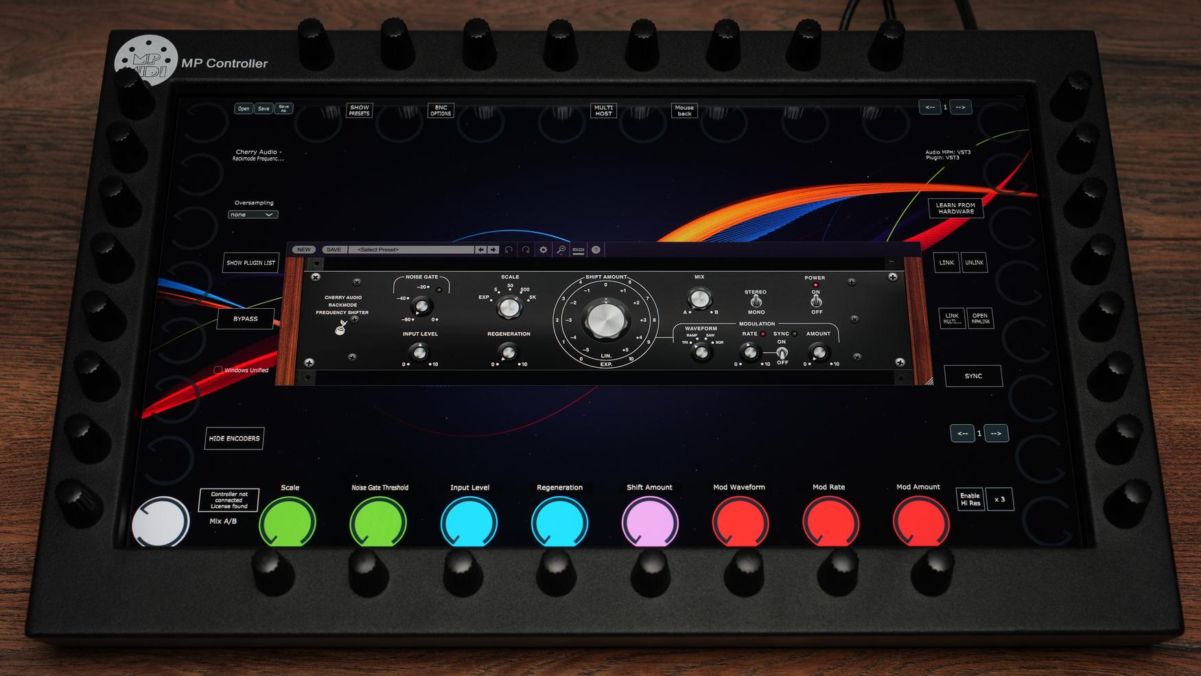 Cherry Audio Frequency Shifter on MP Controller