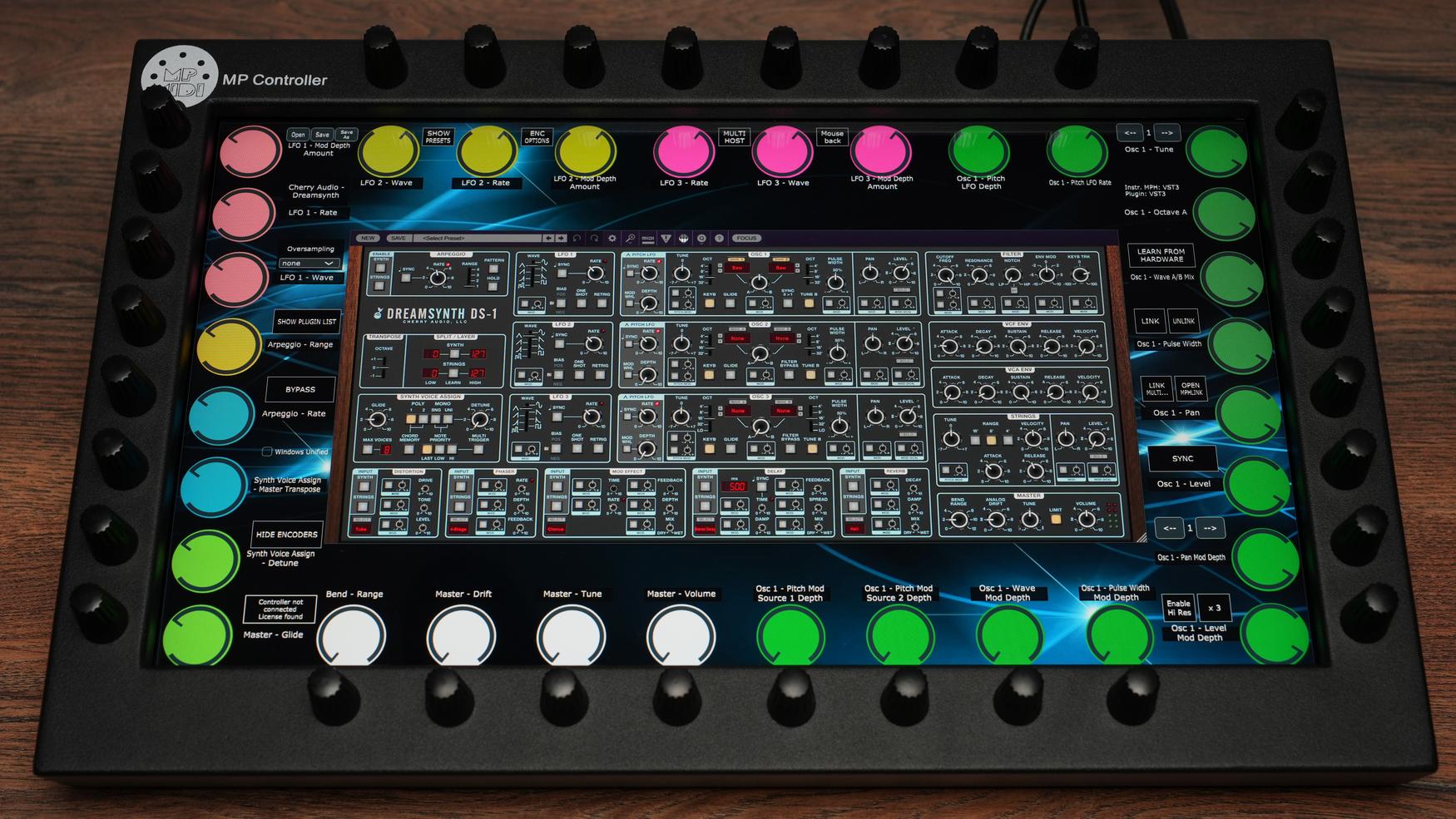 Cherry Audio Dreamsynth DS-1 on MP Controller