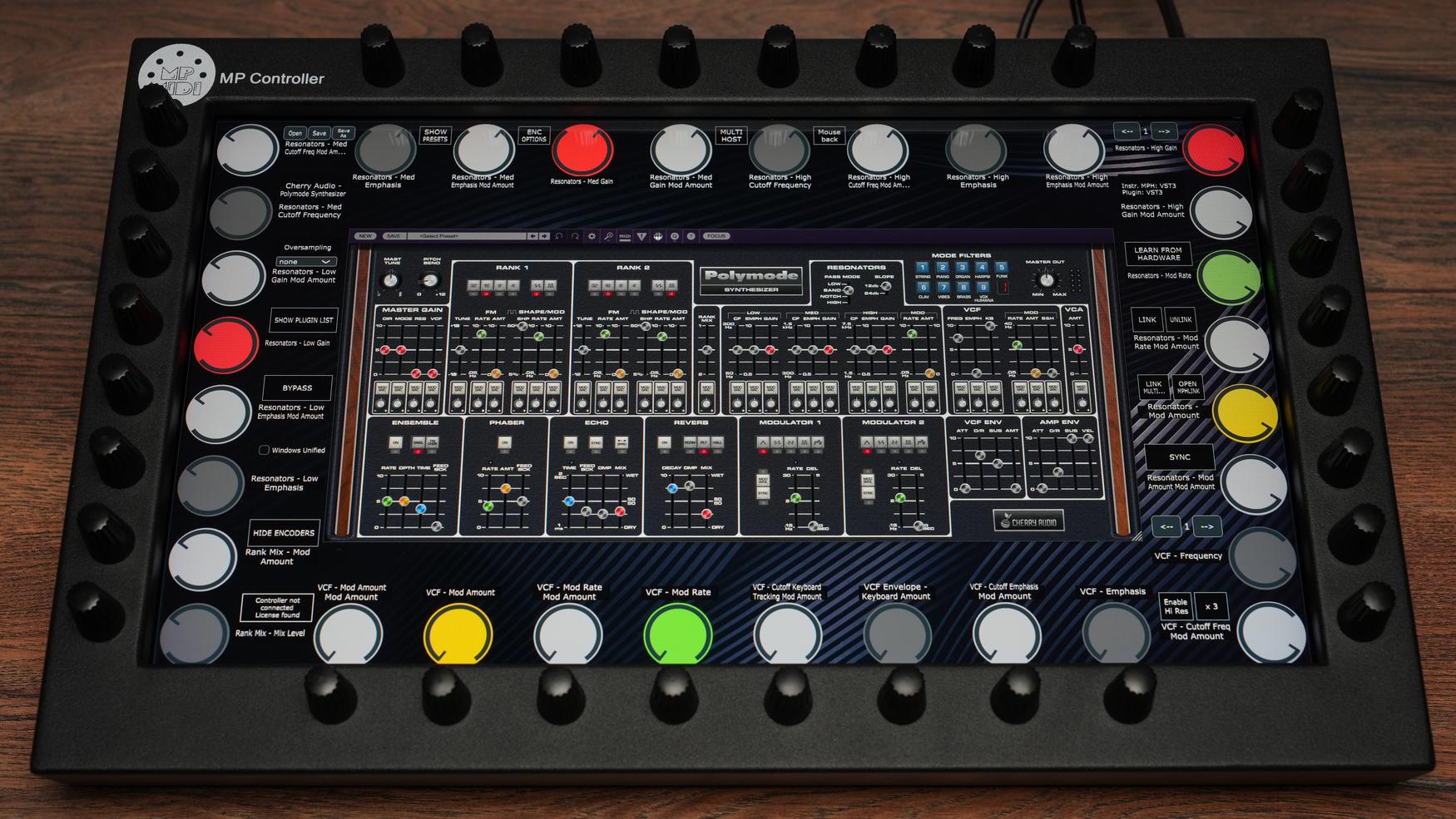 Cherry Audio Polymode on MP Controller