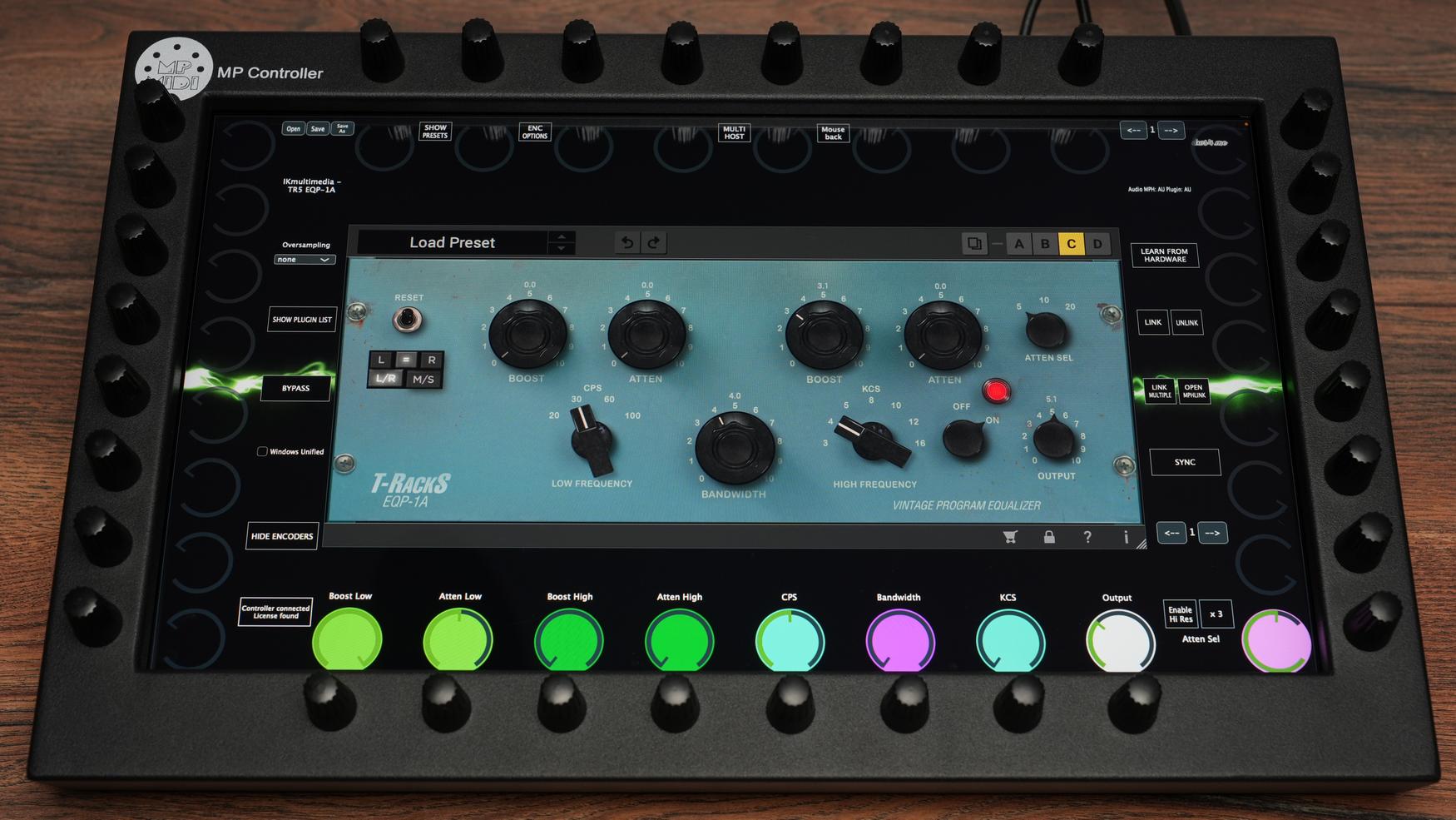 IK Multimedia EQP-1A on MP Controller