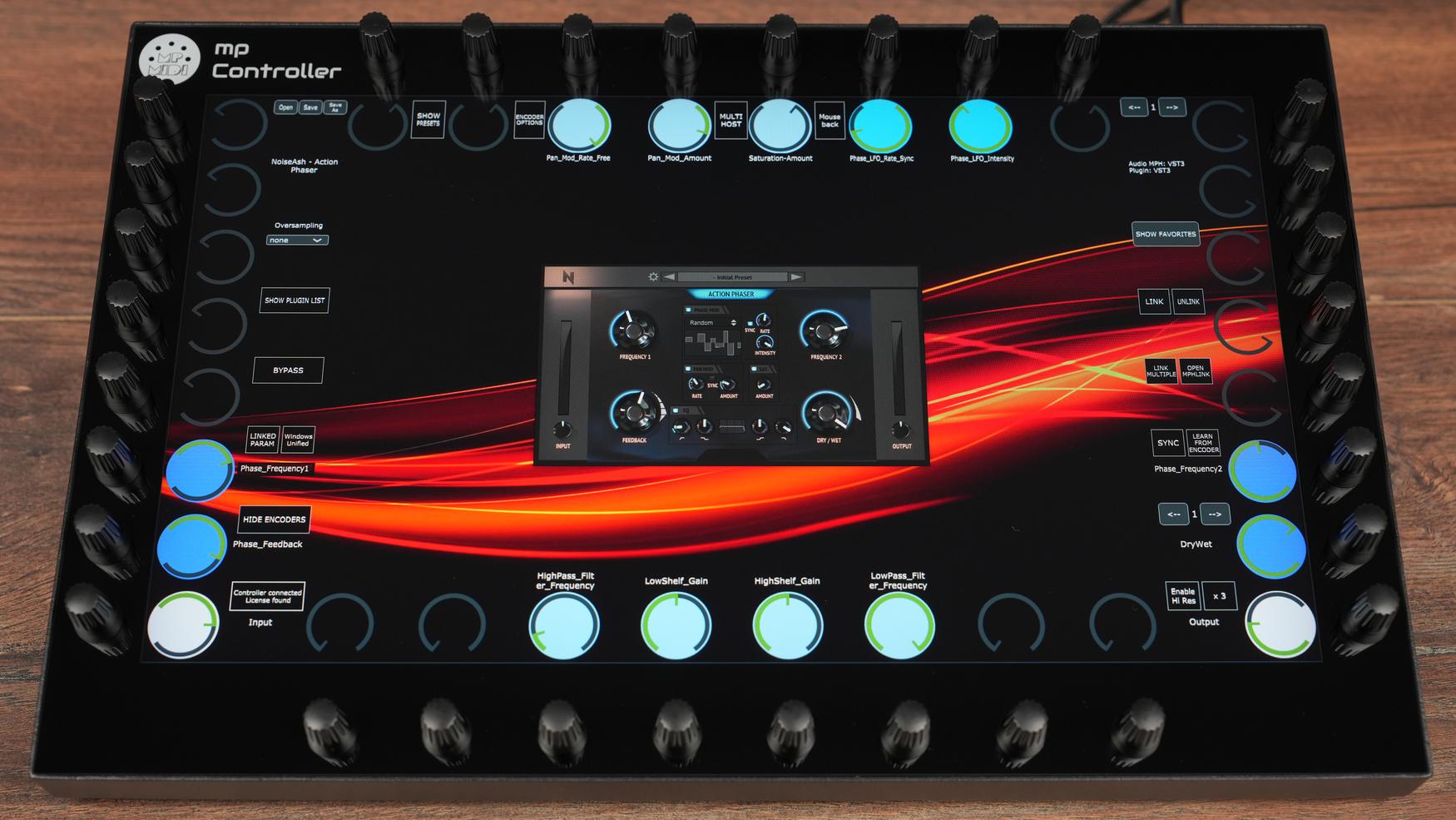 NoiseAsh Action Phaser plugin on MP Controller