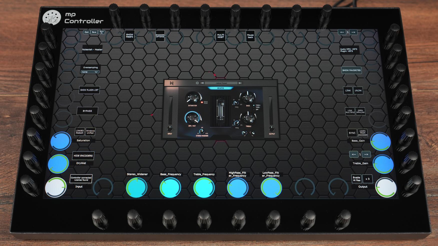 NoiseAsh Heater plugin on MP Controller