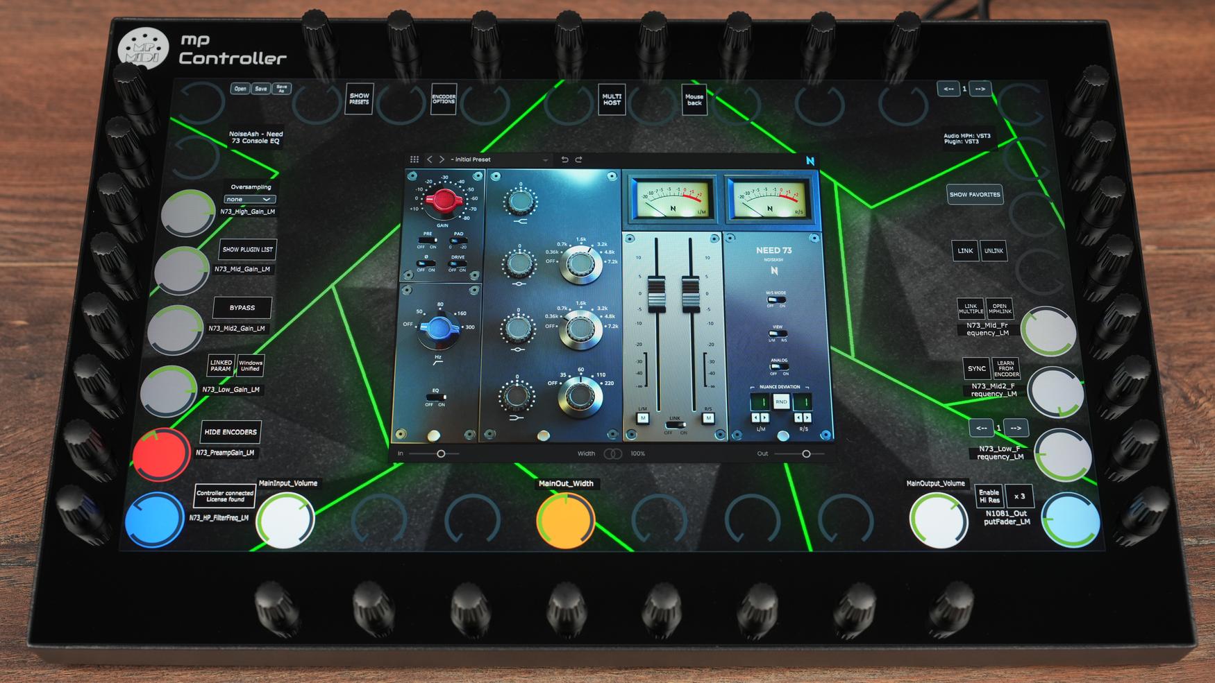 NoiseAsh Need 73 Console plugin on MP Controller