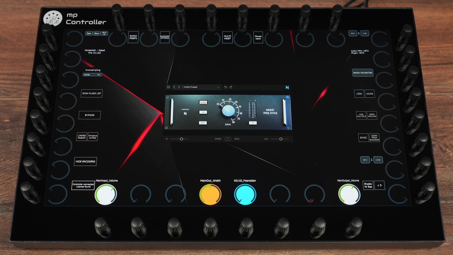 NoiseAsh Need Pre 31102 plugin on MP Controller