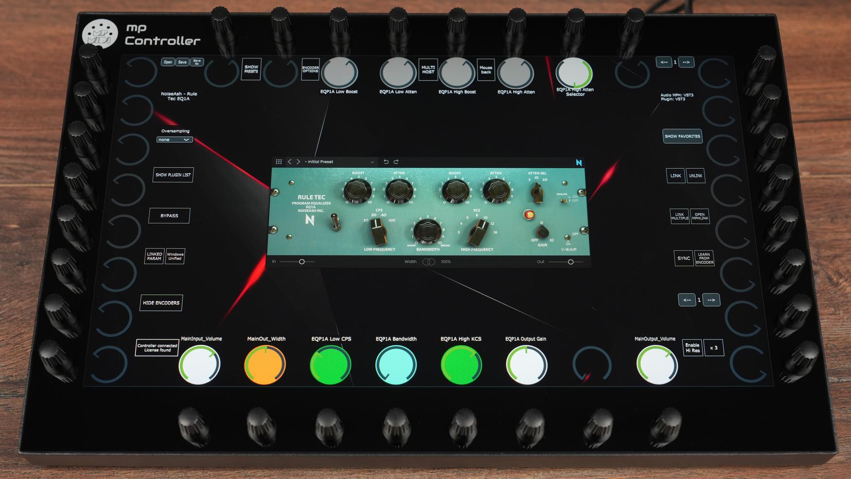 NoiseAsh Rule Tec plugin on MP Controller