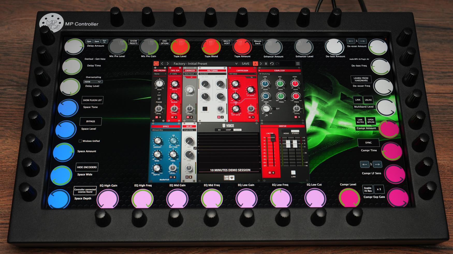 Overloud Gem Voice plugin on MP Controller