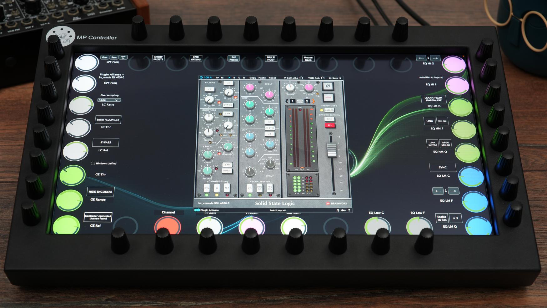 Plugin Alliance plugins on the MP Controller