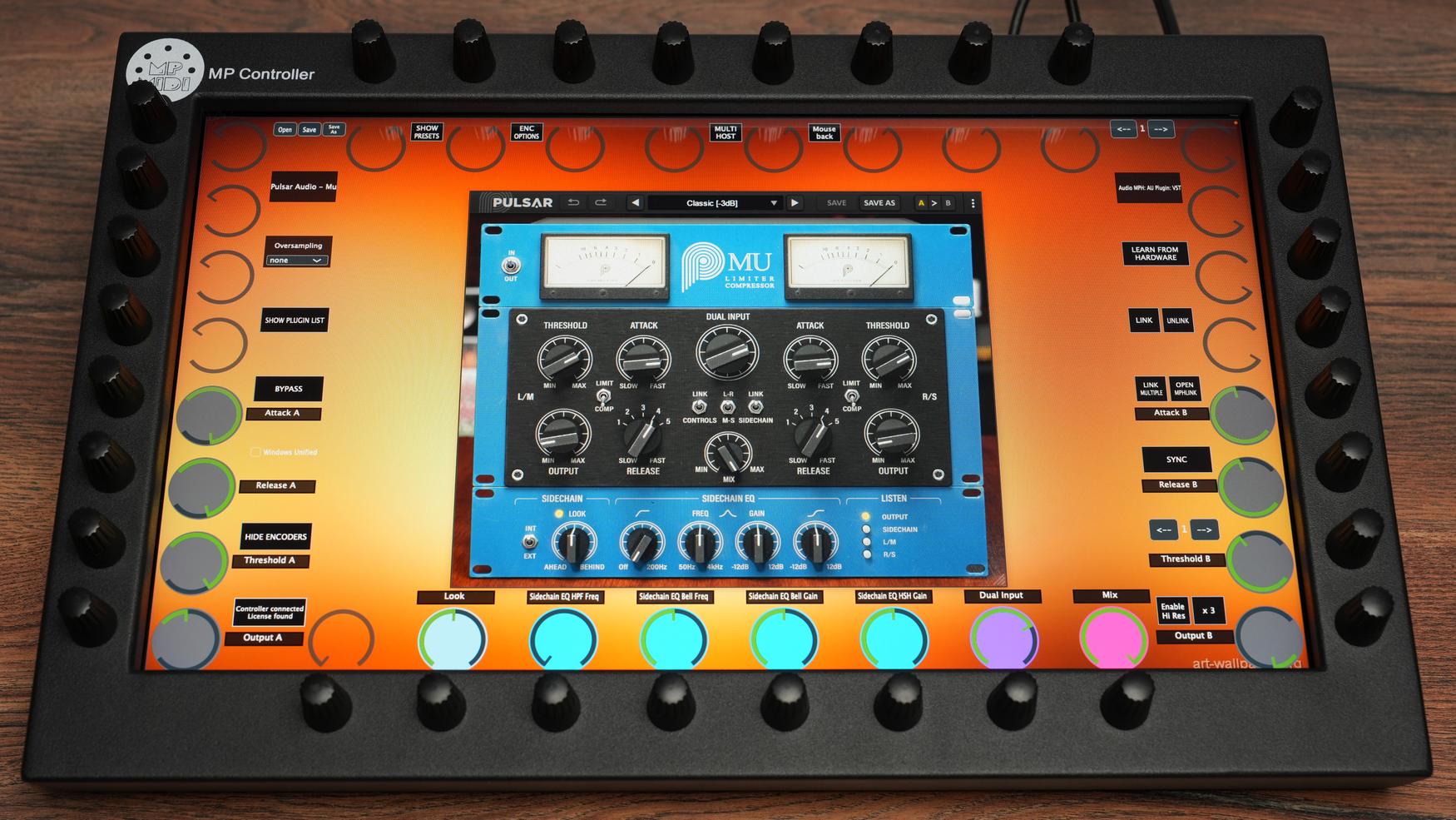 Pulsar Audio Mu Fairchild 670 emulation on MP Controller