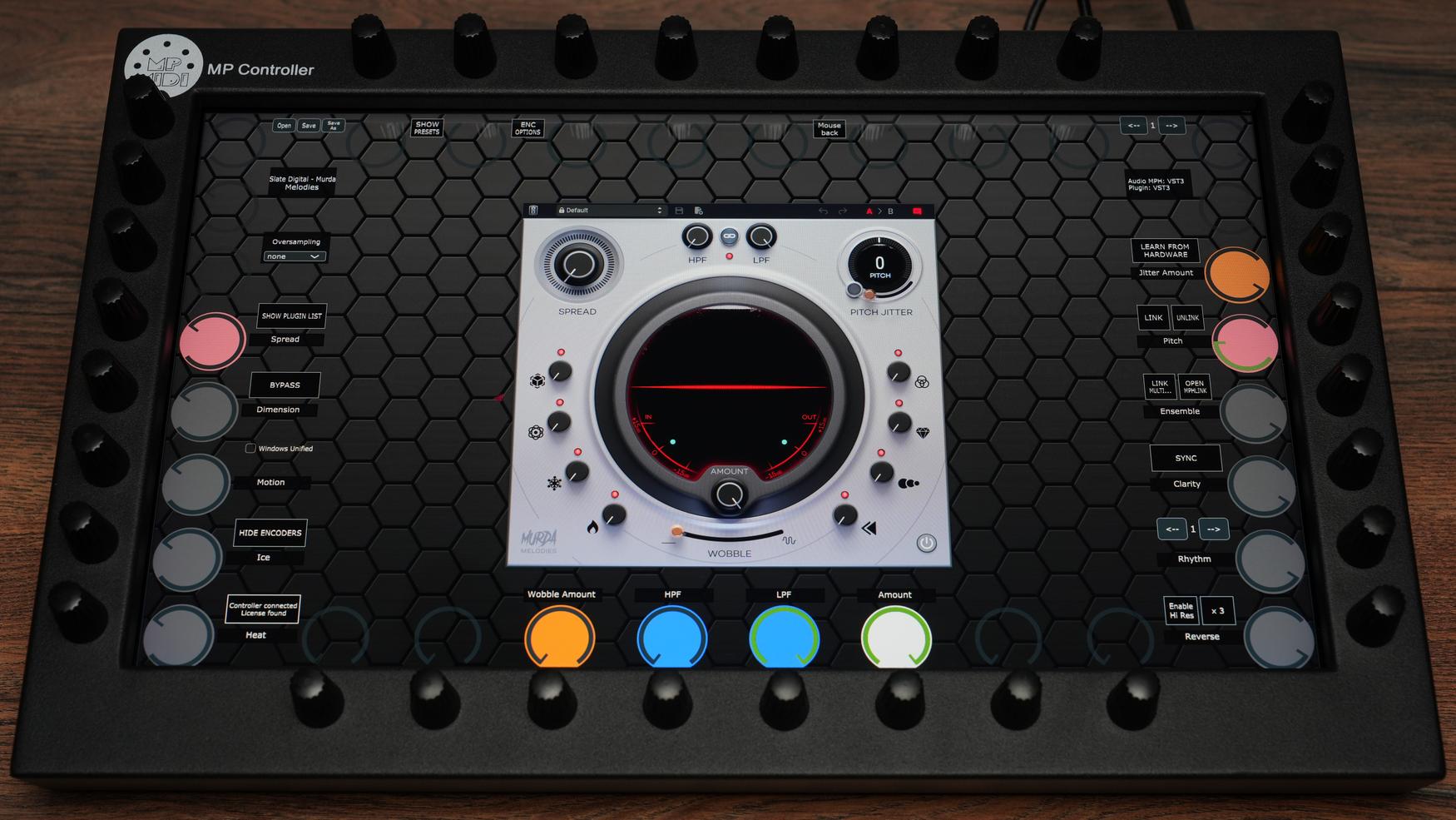 Slate Digital Murda Melodies plugin on MP Controller
