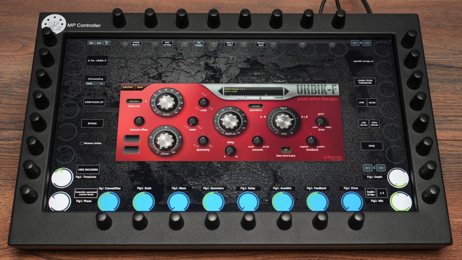 U-He Uhbik-F filter on MP Controller
