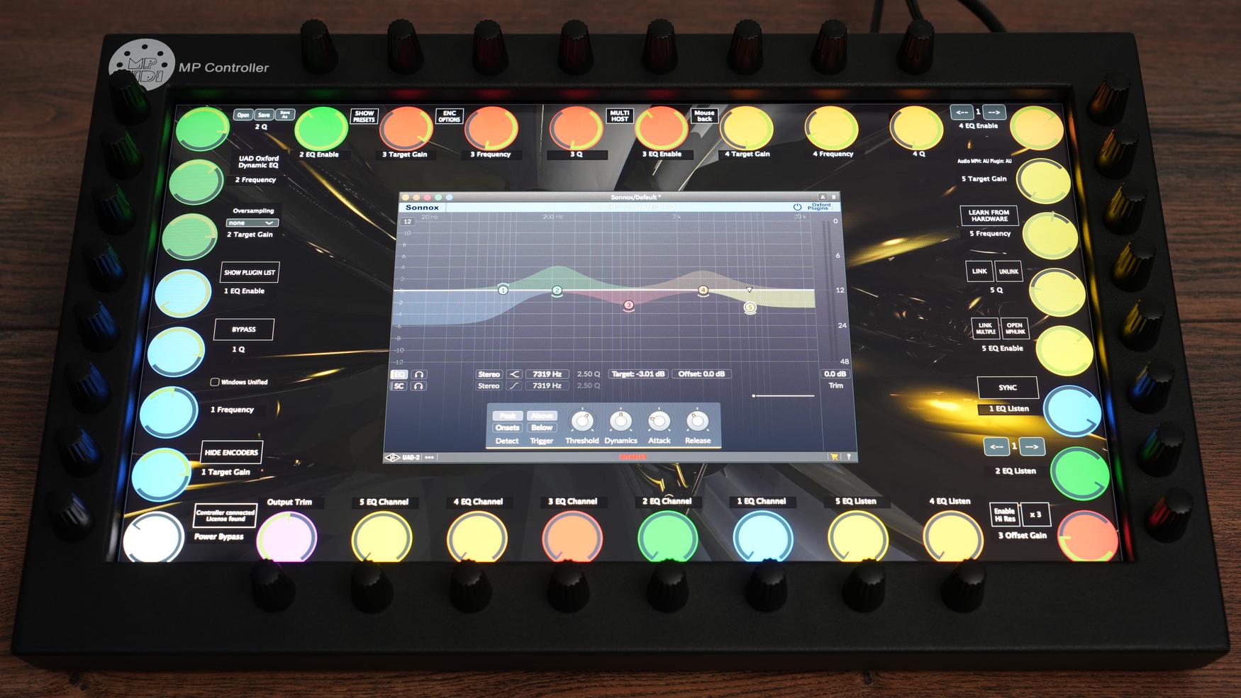 Universal Audio UAD plugin on MP Controller