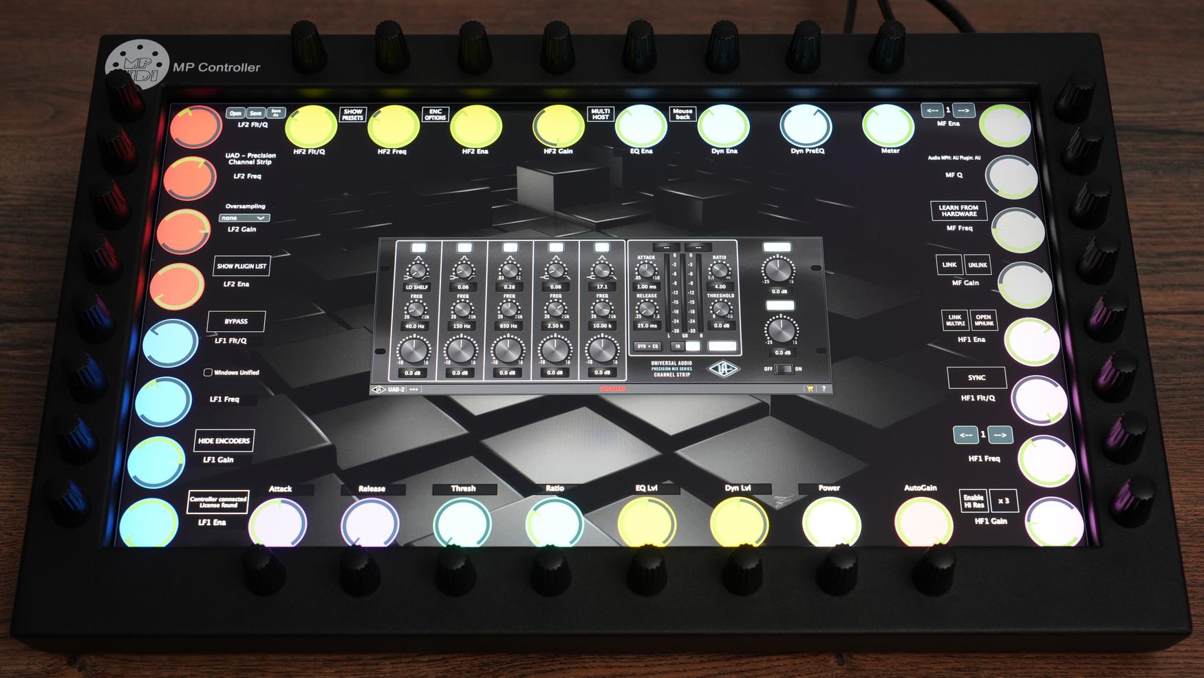 Universal Audio UAD plugin on MP Controller