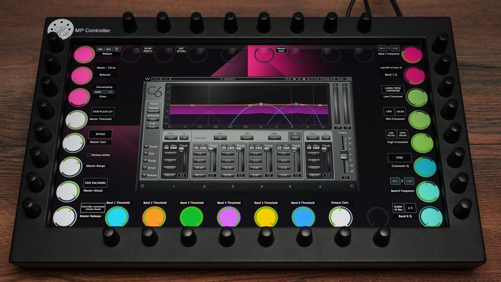 Professional audio control with Waves plugins