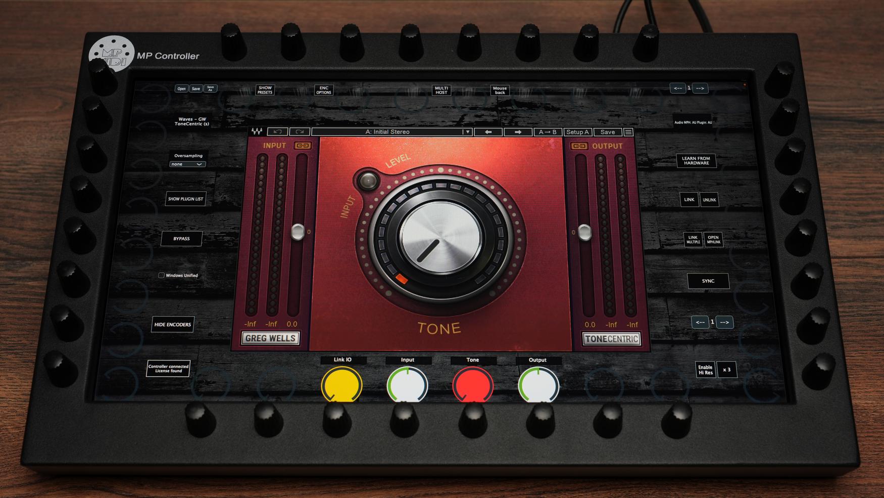 High-quality encoder control for Waves processing