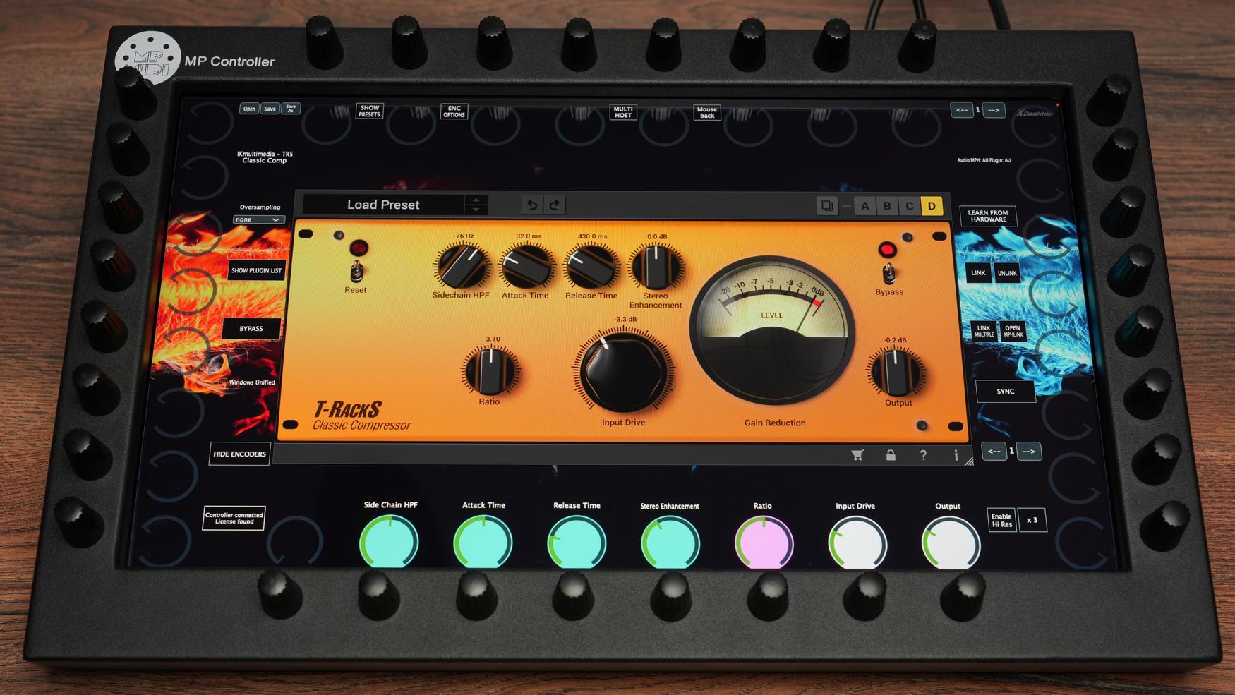 IK Multimedia Classic Compressor on MP Controller