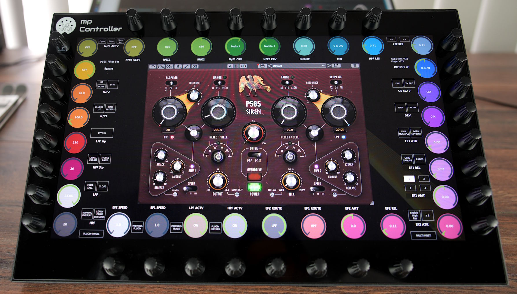 P565 Siren Filter Set Plugin Interface